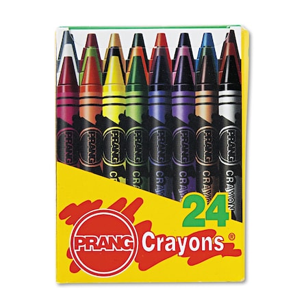 Prang Crayon, Reg Size, Ast, PK24 00400